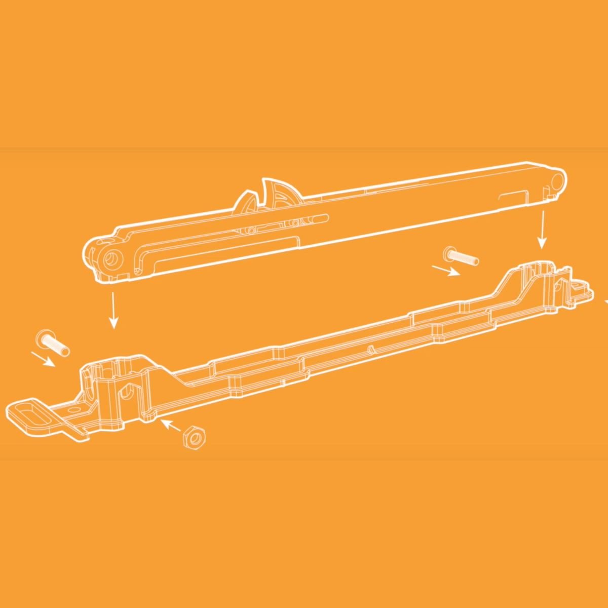 Soft Close Mechanisms for Heritage, Classic & Shaker Doors (pair) - Bedrooms Plus