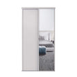 Spacepro Classic 2 Door sliding wardrobe Kit Cashmere frame 1 x Panel 1 x Mirror (w)1489mm - Bedrooms Plus