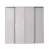 Spacepro Classic 4 Door sliding wardrobe Kit Cashmere Panel (w)2370mm - Bedrooms Plus