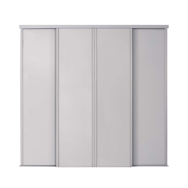Spacepro Classic 4 Door sliding wardrobe Kit Cashmere Panel (w)2370mm - Bedrooms Plus