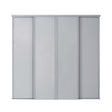 Spacepro Classic 4 Door sliding wardrobe Kit Dove Grey Panel (w)2978mm - Bedrooms Plus