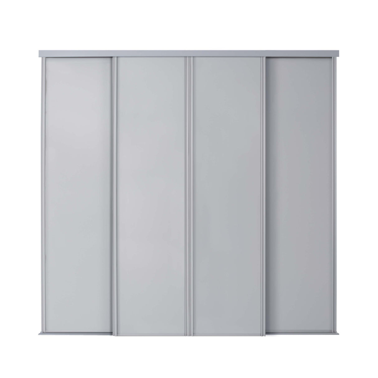 Spacepro Classic 4 Door sliding wardrobe Kit Dove Grey Panel (w)2978mm - Bedrooms Plus