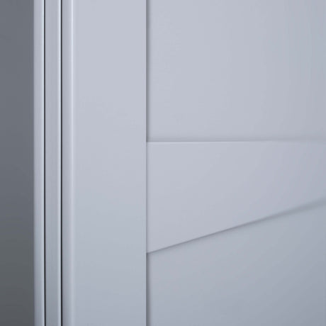 Spacepro Shaker 3 Door sliding wardrobe Kit Mirror White frame (w)2136mmmm - Bedrooms Plus