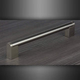 Steel Boss Cupboard Door Cabinet Handle M4TEC Aviemore B4 - Bedrooms Plus