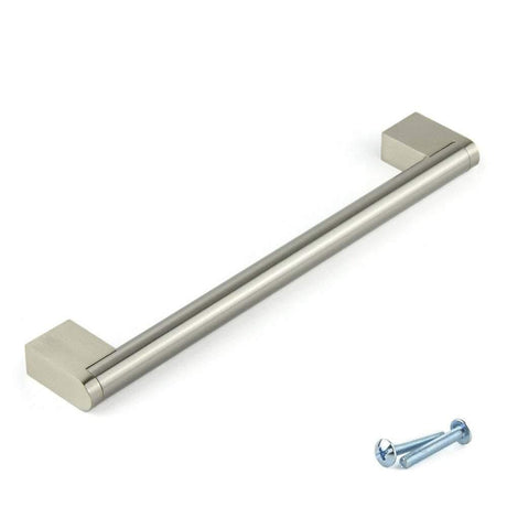 Steel Boss Cupboard Door Cabinet Handle M4TEC Aviemore B4 - Bedrooms Plus