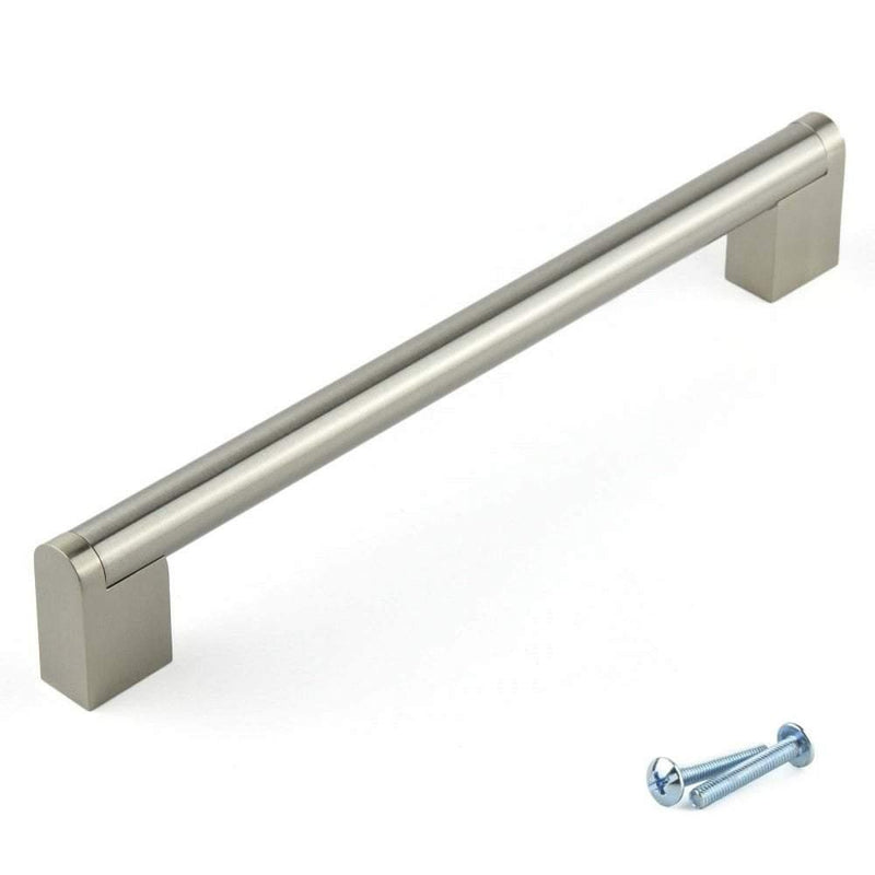 Steel Boss Cupboard Door Cabinet Handle M4TEC Aviemore B4 - Bedrooms Plus