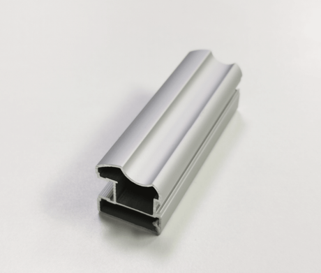 Supreme Satin Silver Frame with Mirror & White Glass Sliding Door Kit - 2 Doors - Bedrooms Plus