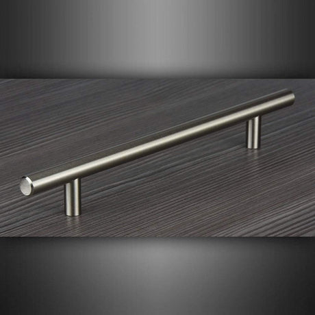 T - Bar Brushed Nickel Cupboard Door Cabinet Handle M4TEC Balintore D4 - Bedrooms Plus