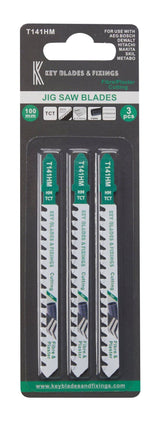 T141HM Carbide Jigsaw Blades 3 Pack - 1222 - Bedrooms Plus