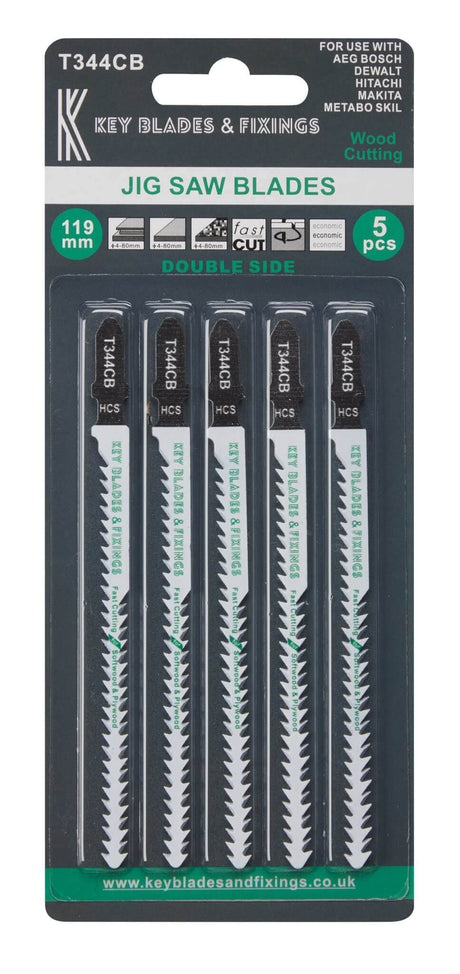 T344CB Double sided Jigsaw Blades - 1211 - Bedrooms Plus