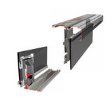 SpacePro J Track Set For Fixed Size Doors up to 3606mm