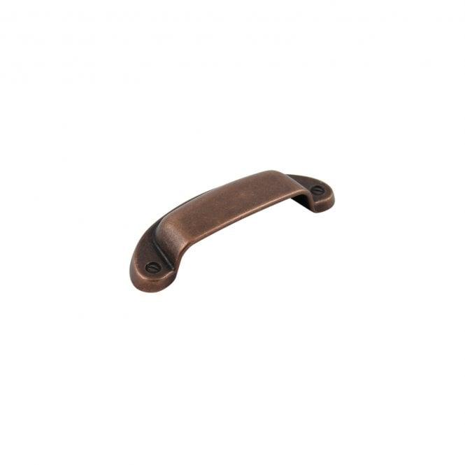 Viefe Antique Copper Cup Pull Cabinet Handle VC8 - Bedrooms Plus