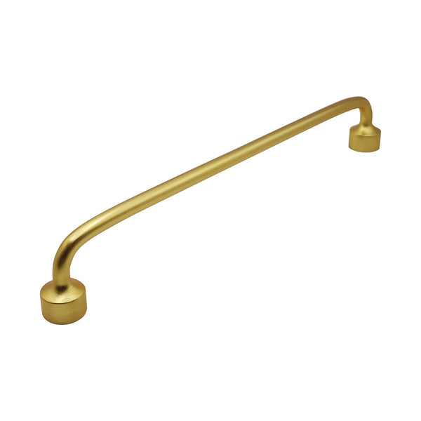 Viefe Floid Bar Handle 192mm - Brushed Gold Cabinet Door Handles - Bedrooms Plus