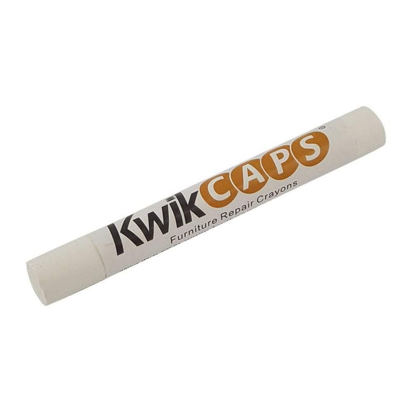 KwikCaps Furniture Soft Wax Touch Up Crayon Alpine White - Bedrooms Plus
