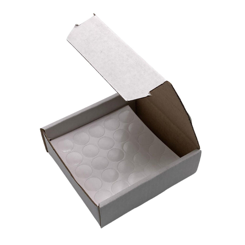 KwikCaps Self Adhesive Screw Cover Caps - Premium Gloss White - Egger W1000 (321) - Bedrooms Plus