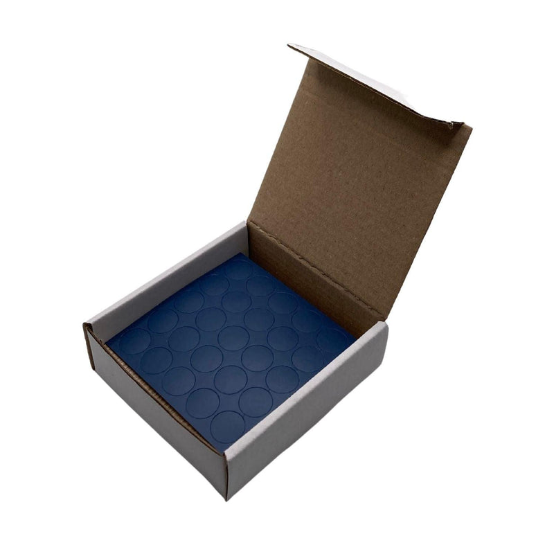 KwikCaps Self Adhesive Screw Cover Caps - Tyrolean Blue - Egger U504 (043) - Bedrooms Plus
