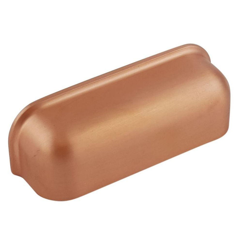 Odessa Shell Cup Door Handle Tullich VB4 Cabinet Knobs & Handles M4TEC 64mm Brushed Copper 