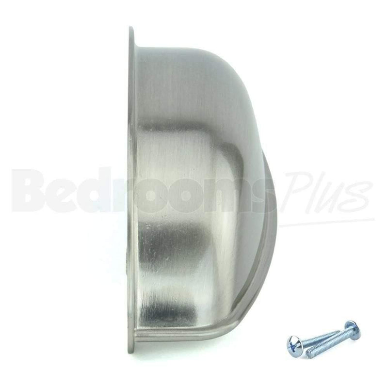 Stainless Steel Drawer Cup Pull Handle M4TEC Cauldwell S4 Cabinet Knobs & Handles M4TEC 