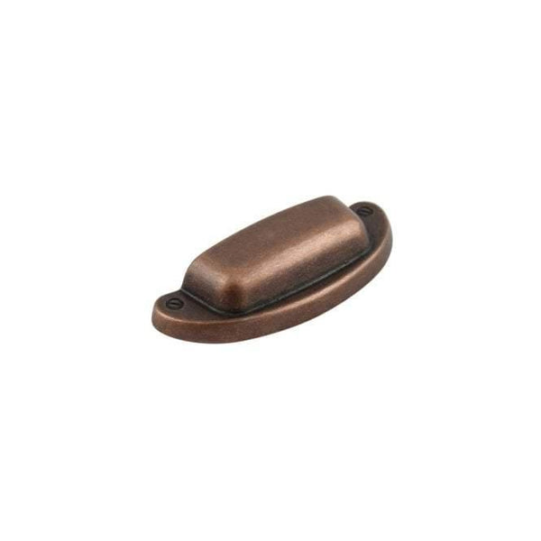Viefe Antique Copper Cup Pull Cabinet Handle VC8 - Bedrooms Plus